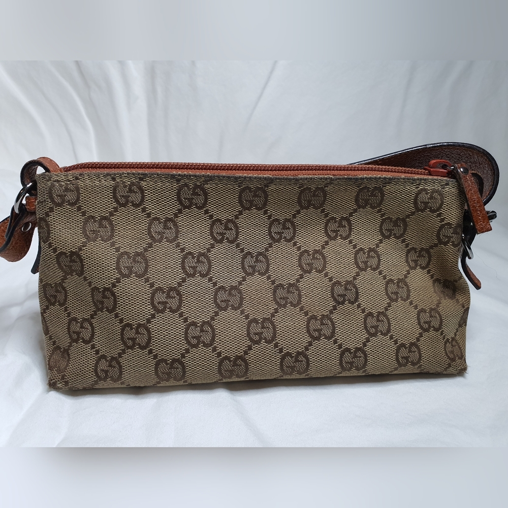 Authentic Monogram Gucci Pouchette